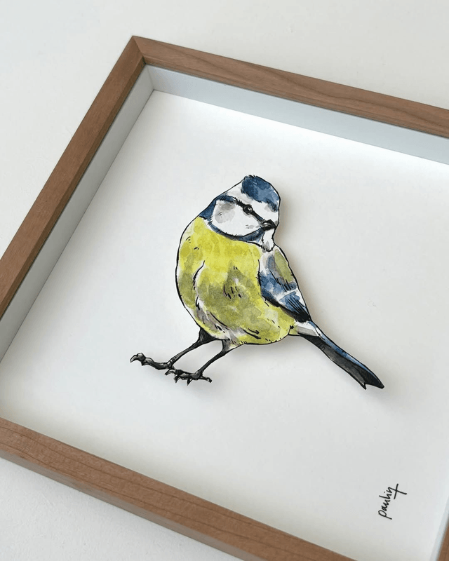 LA MÉSANGE BLEUE