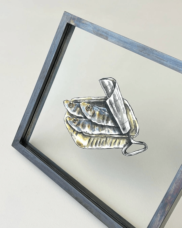 LA BOÎTE DE SARDINES ENTRE DEUX VERRES