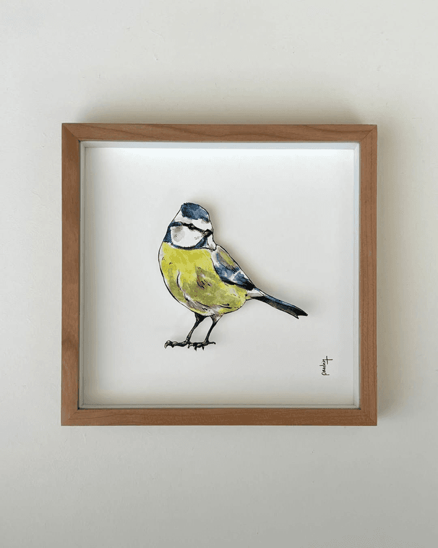 LA MÉSANGE BLEUE